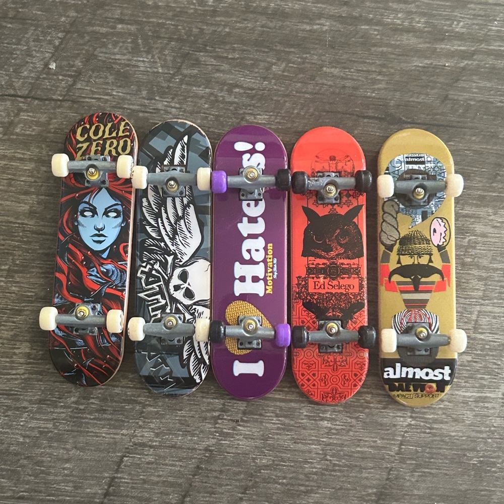 Tech Deck Zero DGK ATM Almost Chris Cole Daewon Song Skatebaords